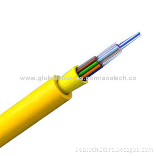 Distribution Tight Buffer Optical Cable with High Strength Kevlar Yarn MemberNew